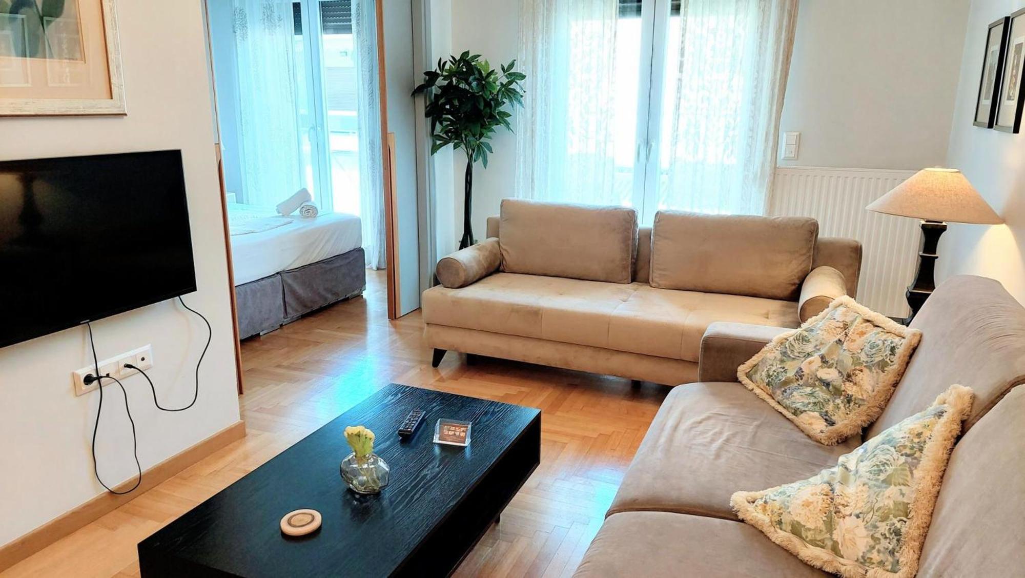 Elegant Apartment In Acropolis Athene Buitenkant foto