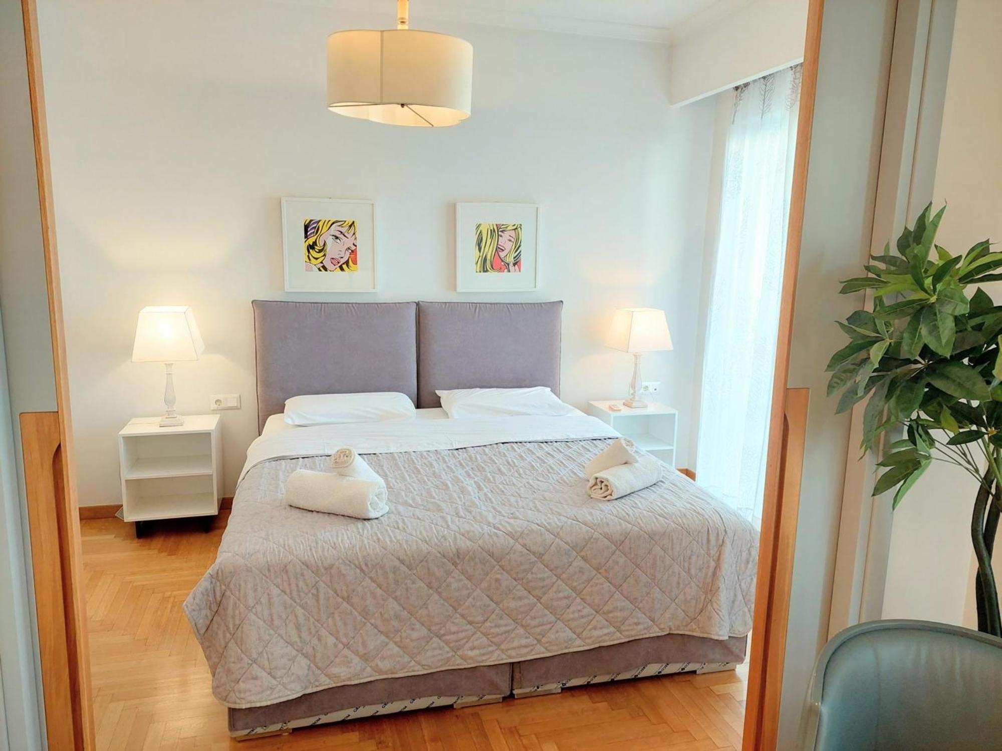 Elegant Apartment In Acropolis Athene Buitenkant foto